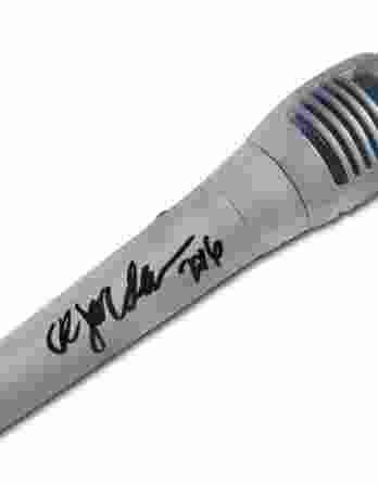 Montell Jordan authentic signed microphone