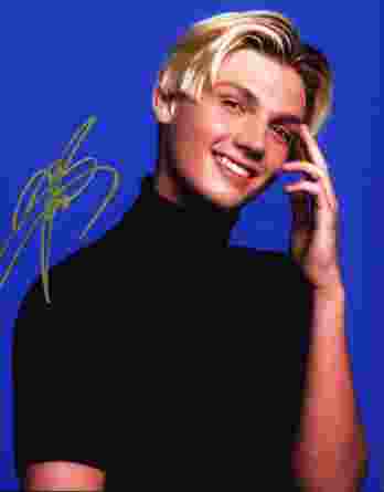 Nick Carter authentic signed 8x10 picture