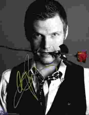 Nick Carter authentic signed 8x10 picture