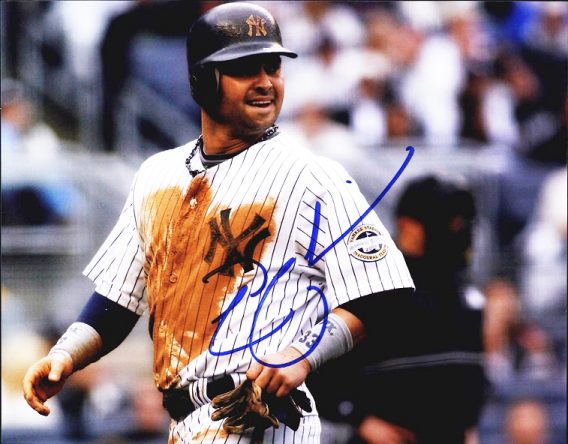 Nick Swisher authentic signed 8x10 picture