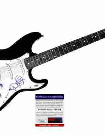 Nikka Costa authentic signed guitar