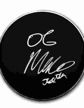 Og Maco authentic signed drumhead