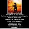 Patty Jenkins certificate of authenticity from the autograph bank