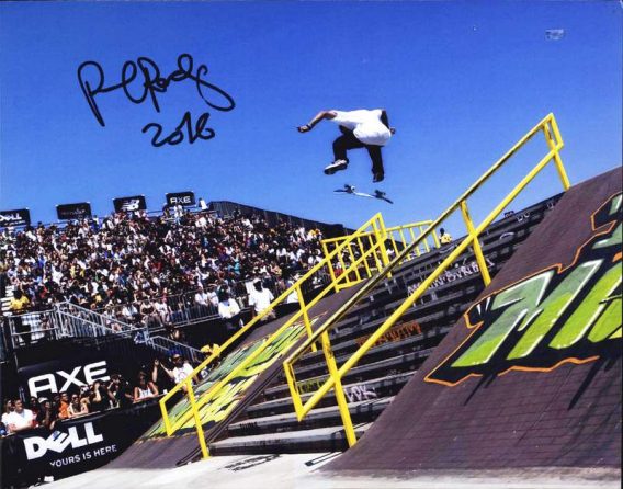 Paul Rodriguez authentic signed 8x10 picture