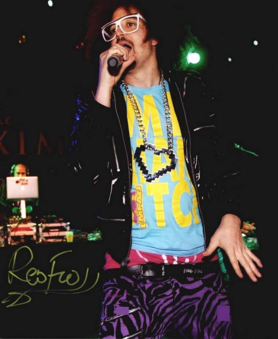 Redfoo authentic signed 8x10 picture