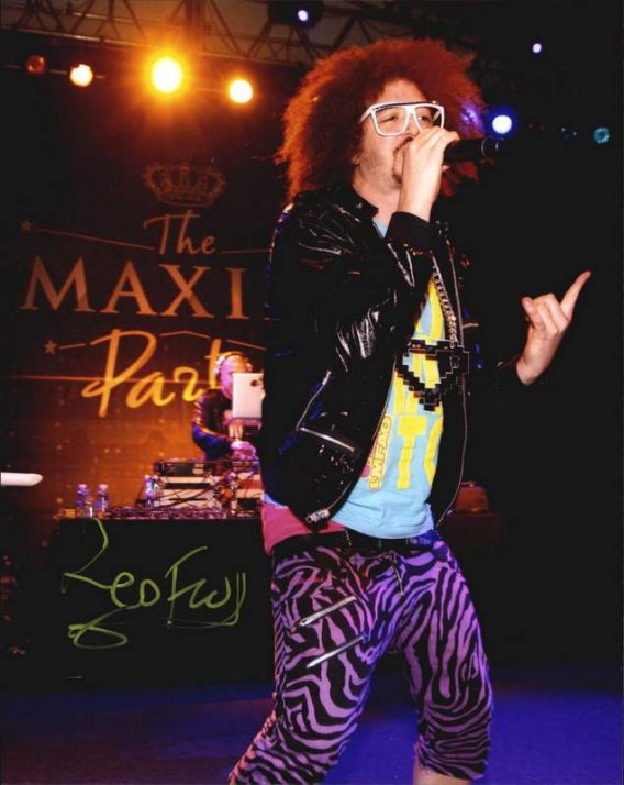 Redfoo authentic signed 8x10 picture