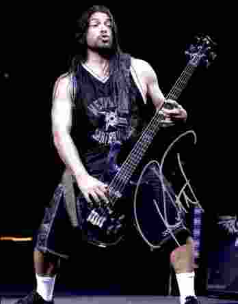 Robert Trujillo authentic signed 10x15 picture