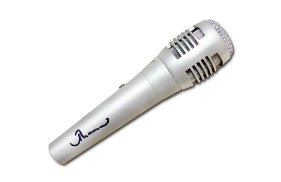 Romeo Miller authentic signed microphone