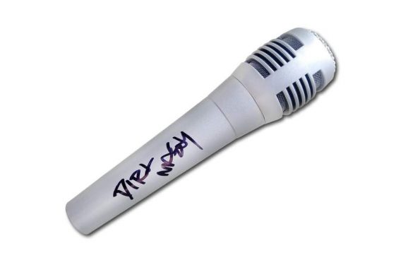 Simon Rex authentic signed microphone
