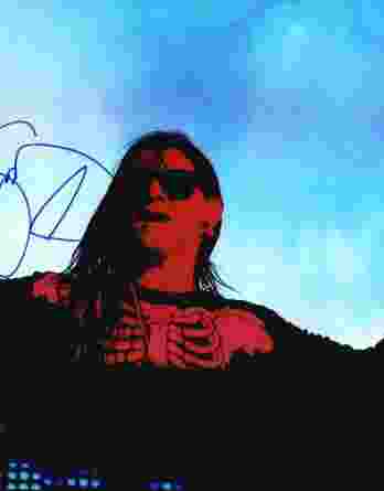 Skrillex authentic signed 10X15 picture