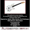 Gilby authentic signed guitar