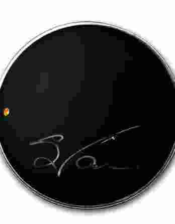 Steve Vai authentic signed drumhead