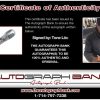 Tone Loc certificate of authenticity from the autograph bank