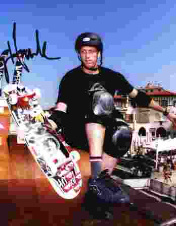 Tony Hawk authentic signed 8x10 picture