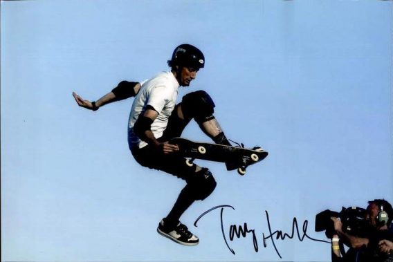 Tony Hawk authentic signed 10x15 picture