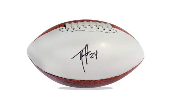 Ty Law authentic signed NFL ball