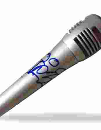 Vanilla Ice authentic signed microphone