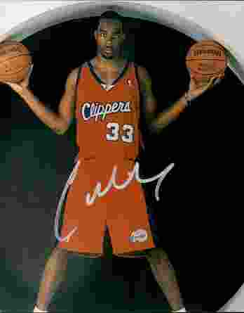 Chris Wilcox authentic signed 8x10 picture