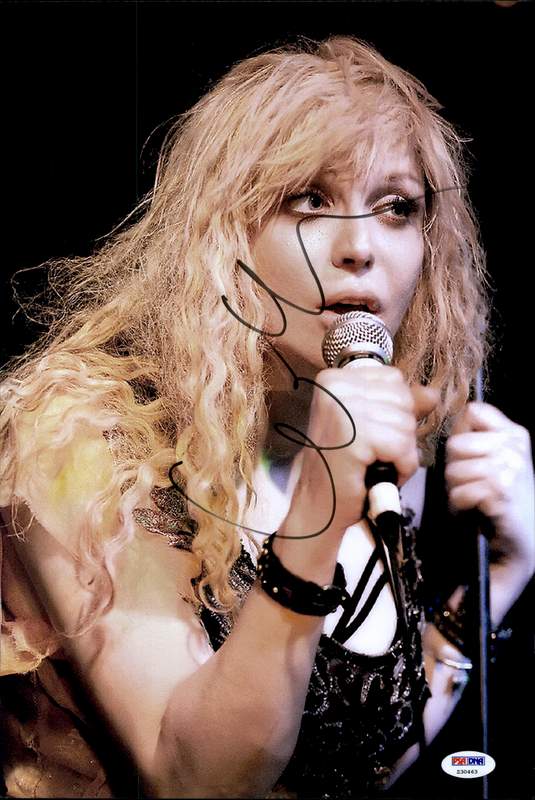 Courtney Love authentic signed 10x15 picture