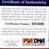 Drake Bell certificate of authenticity from the autograph bank