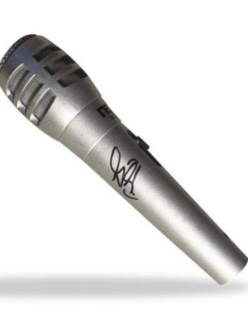 Gilby Clarke authentic signed microphone