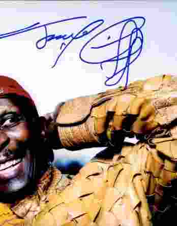 Jimmy Cliff authentic signed 8x10 picture