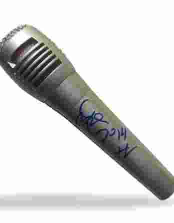 Wish Bone authentic signed microphone