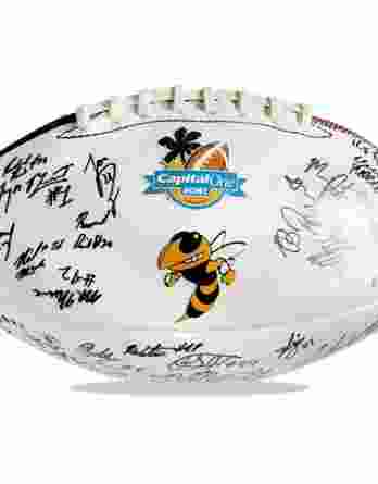 Georgia Tech Yellow Jackets authentic signed football