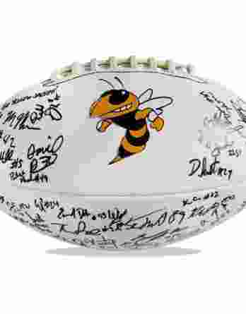 Georgia Tech Yellow Jackets authentic signed football