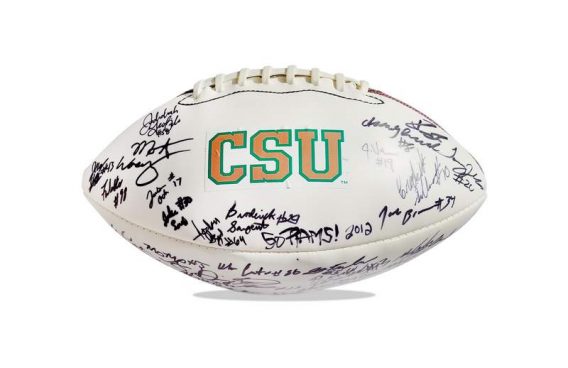 Colorado State Rams authentic signed football