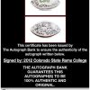 Colorado State Rams proof of signing certificate