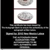 New Mexico Lobos proof of signing certificate