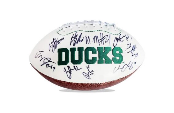 Oregon Ducks proof of signing certificate