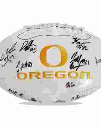 Oregon Ducks authentic signed football