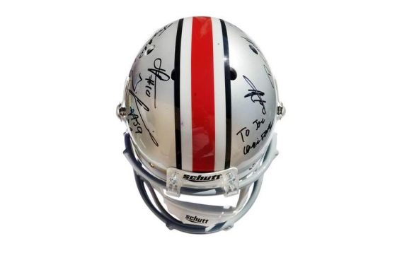 Ohio State Buckeyes proof of signing certificate