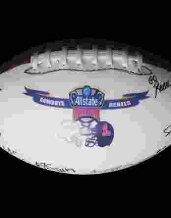 Ole Miss Rebels authentic signed football