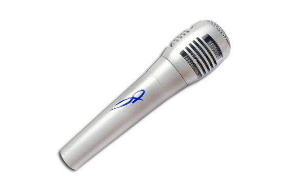 Aj Mclean authentic signed microphone