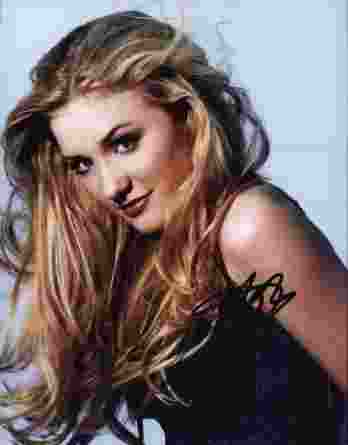 Aj Michalka authentic signed 8x10 picture