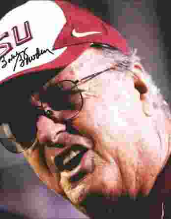 Bobby Bowden authentic signed 11x14 picture