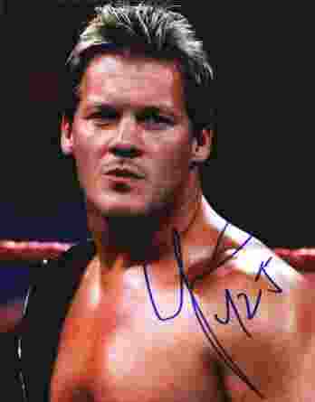 Chris Jericho authentic signed 8x10 picture