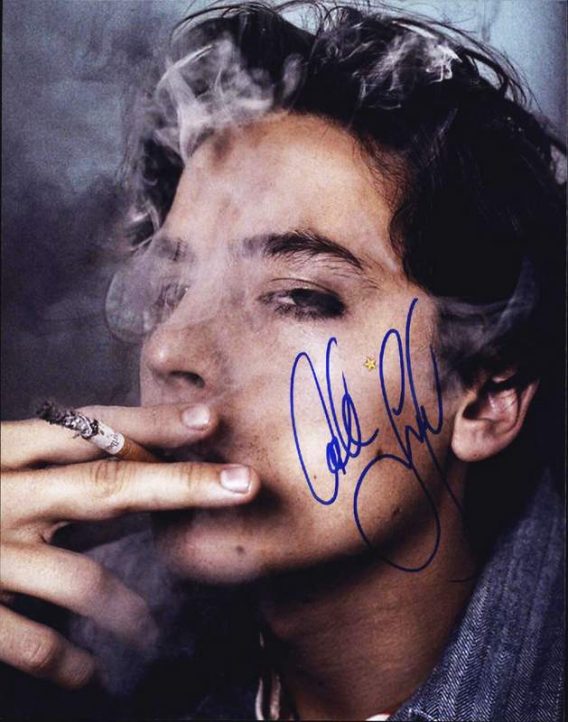 Cole Sprouse authentic signed 8x10 picture