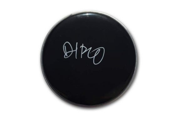Diplo authentic signed drumhead