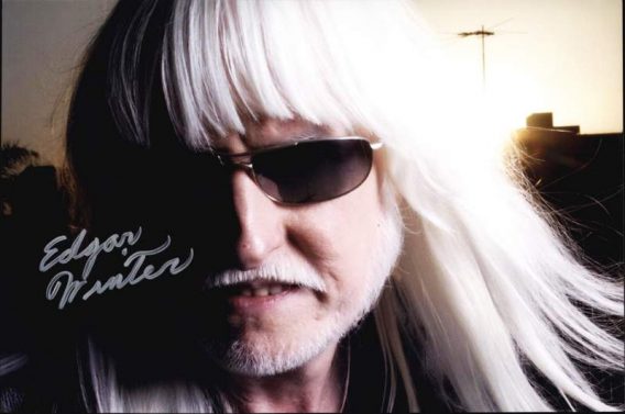 Edgar Winter authentic signed 10x15 picture