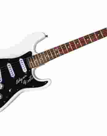 Edgar Winter authentic signed guitar