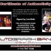 Lexi Belle certificate of authenticity from the autograph bank