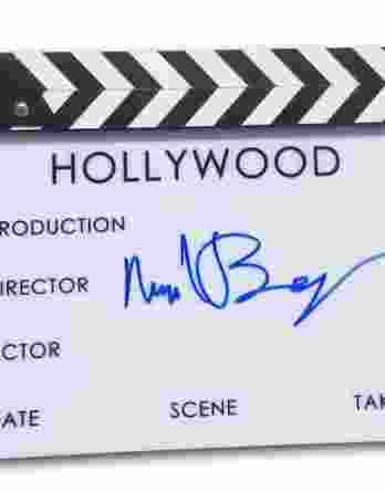 Michael Bay authentic signed directors clapboard