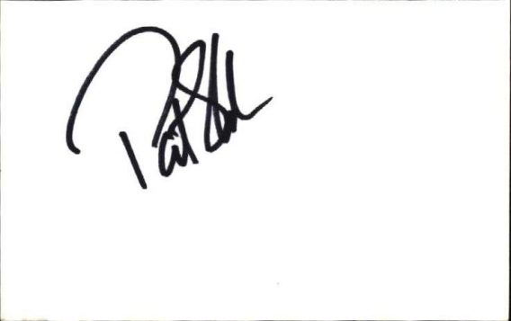 Patrick Sheehan signed AUTHENTIC note card|Free Ship|The Autograph Bank