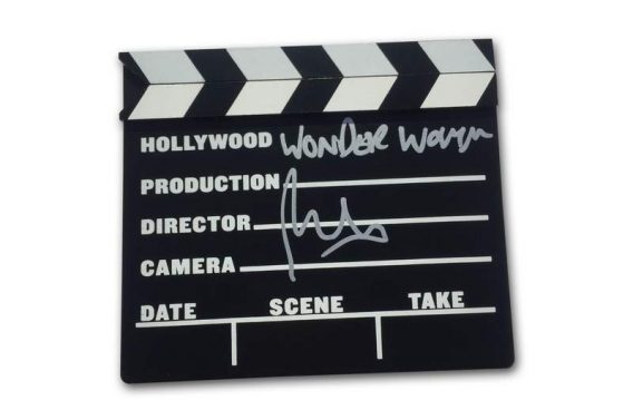 Patty Jenkins authentic signed directors clapboard