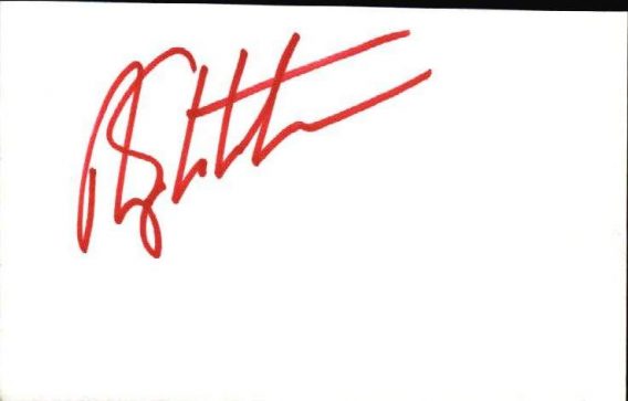 Rory Sabbatini authentic signed note card