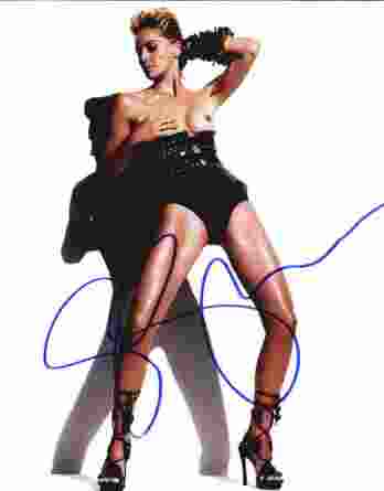 Sharon Stone authentic signed 8x10 picture